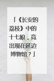 《长安的荔枝》中的十七娘，竟出现在延边博物馆？