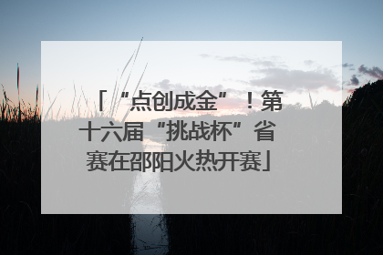 “点创成金”！第十六届“挑战杯”省赛在邵阳火热开赛