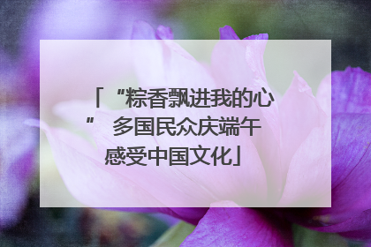 “粽香飘进我的心” 多国民众庆端午感受中国文化