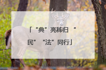 “典”亮秭归 “民”“法”同行