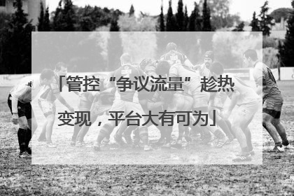 管控“争议流量”趁热变现，平台大有可为