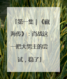 第一集｜《藏海传》：肖战这一把大男主的尝试，稳了