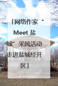 网络作家“Meet 盐城”采风活动走进盐城经开区