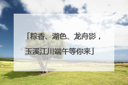 粽香、湖色、龙舟影，玉溪江川端午等你来