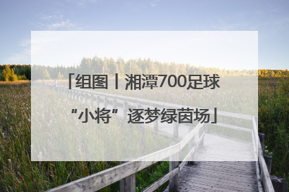 组图丨湘潭700足球“小将”逐梦绿茵场