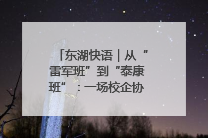 东湖快语｜从“雷军班”到“泰康班”：一场校企协同的“接力赛”
