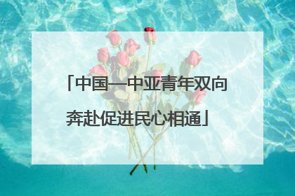中国—中亚青年双向奔赴促进民心相通