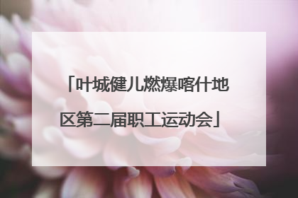 叶城健儿燃爆喀什地区第二届职工运动会