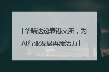华曦达递表港交所，为AI行业发展再添活力