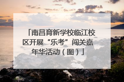 南昌育新学校临江校区开展“乐考”闯关嘉年华活动（图）