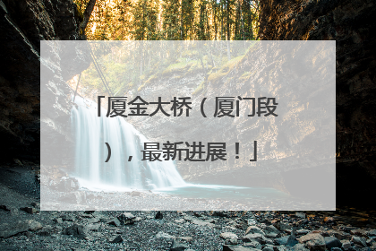 厦金大桥（厦门段），最新进展！