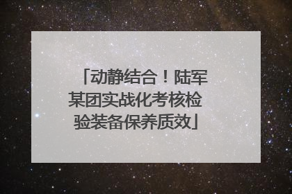 动静结合！陆军某团实战化考核检验装备保养质效