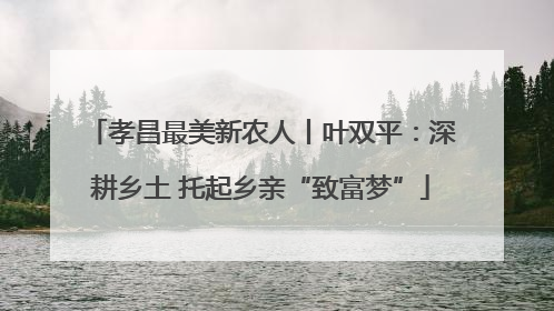 孝昌最美新农人丨叶双平：深耕乡土 托起乡亲“致富梦”