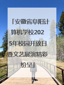 安徽省阜阳计算机学校2025年校园开放日暨文艺展演精彩纷呈