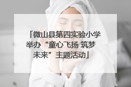 微山县第四实验小学举办“童心飞扬 筑梦未来”主题活动