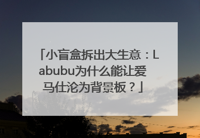 小盲盒拆出大生意：Labubu为什么能让爱马仕沦为背景板？