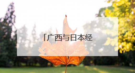广西与日本经贸合作交流会在南宁举办