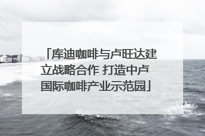 库迪咖啡与卢旺达建立战略合作 打造中卢国际咖啡产业示范园