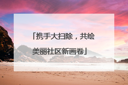 携手大扫除，共绘美丽社区新画卷