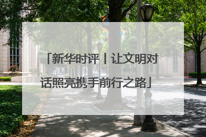 新华时评丨让文明对话照亮携手前行之路