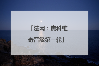 法网：焦科维奇晋级第三轮