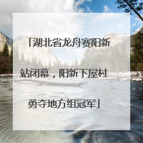 湖北省龙舟赛阳新站闭幕，阳新下屋村勇夺地方组冠军