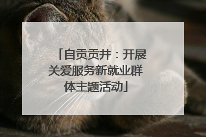 自贡贡井：开展关爱服务新就业群体主题活动