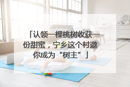 认领一棵桃树收获一份甜蜜，宁乡这个村邀你成为“树主”