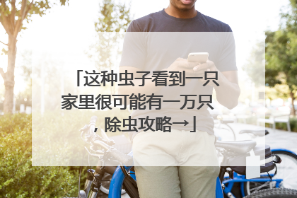 这种虫子看到一只家里很可能有一万只，除虫攻略→