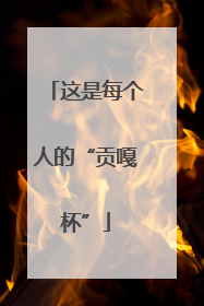 这是每个人的“贡嘎杯”