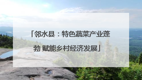 邻水县：特色蔬菜产业蓬勃 赋能乡村经济发展