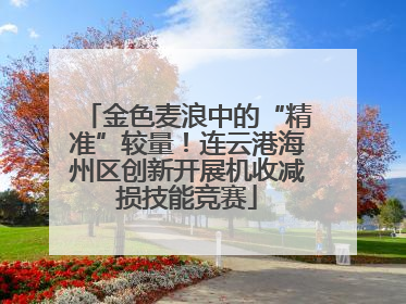 金色麦浪中的“精准”较量！连云港海州区创新开展机收减损技能竞赛