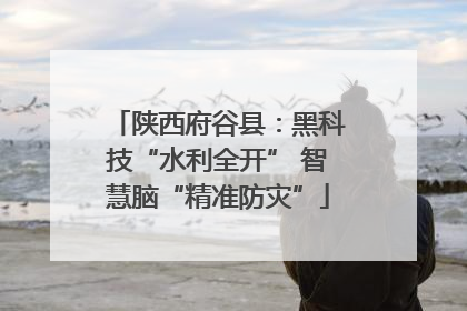 陕西府谷县：黑科技“水利全开” 智慧脑“精准防灾”